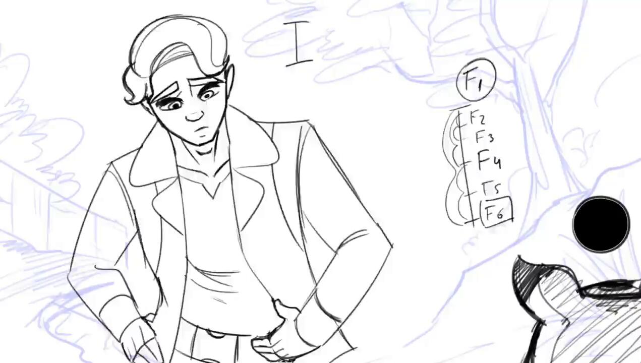 Rough animation and development of an animated short film